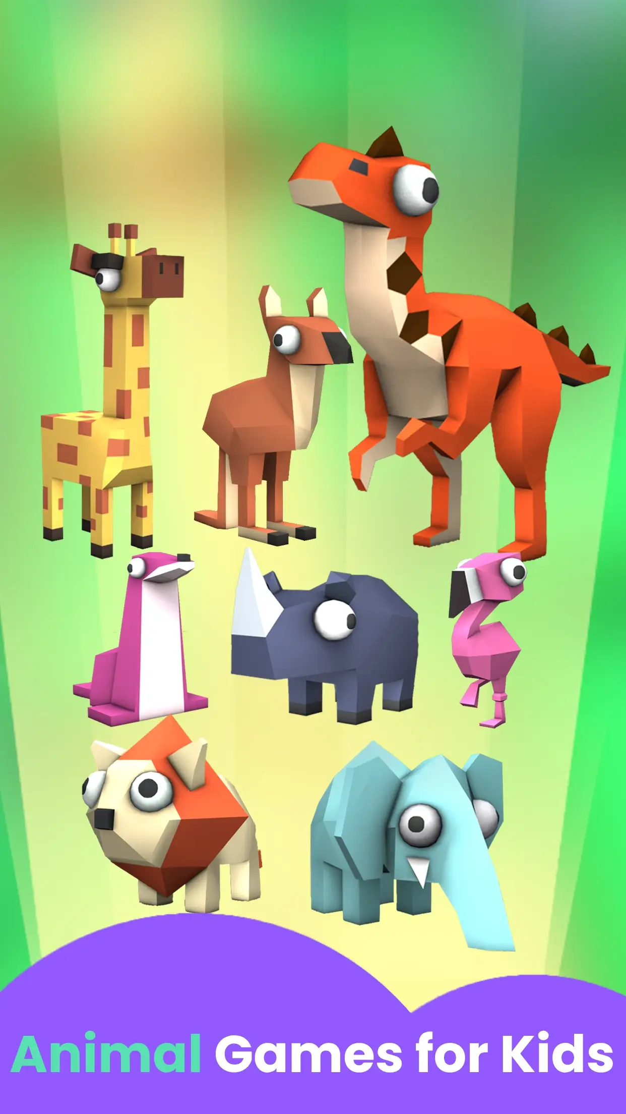 animal games for kids gameplay screenshot 1